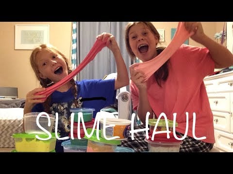 ❤️SLIME COLLECTION WITH COUSIN LANEY❤️