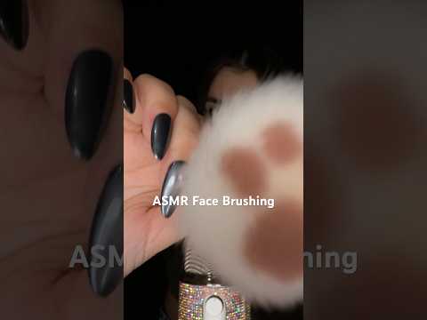 ASMR Face Brushing #asmr #tingles #asmrtriggers #relax #tingly #asmrvideos