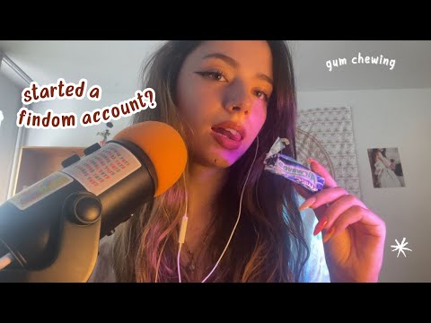 gum chewing ramble about my day ASMR (+findom??)