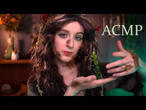 АСМР Лешая вылечит тебя и позаботится в лесном домике | Ролевая игра | ASMR Wood-goblin-girl
