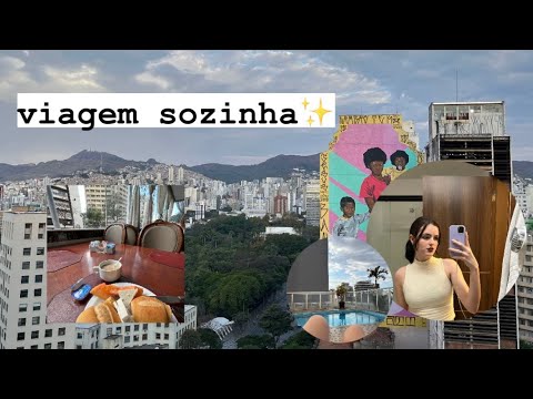 vlog viajando sozinha em asmr