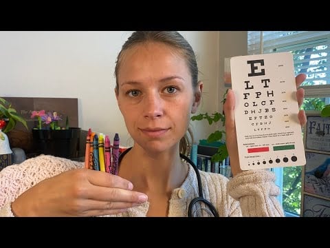 ASMR Cranial Nerve Examination | Relaxing Neurological Exam Roleplay 