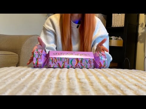 ASMR Skincare I got for Christmas - Softly talking you through beautiful products with helpful tips.