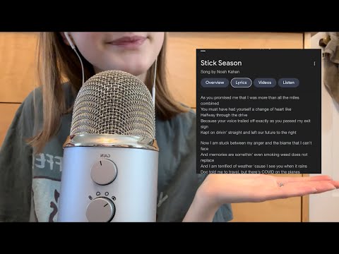 ASMR Whispering Song Lyrics 🎶