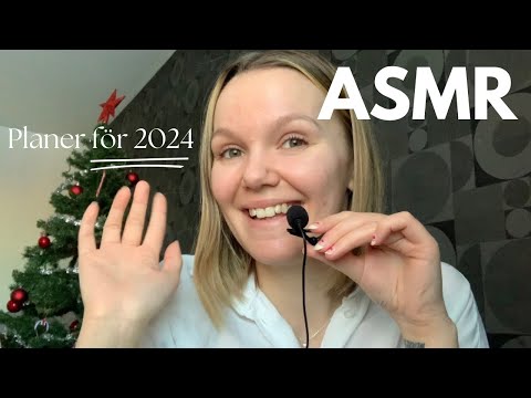 ASMR - Ramble om det nya året & mina planer framåt 💫🥰