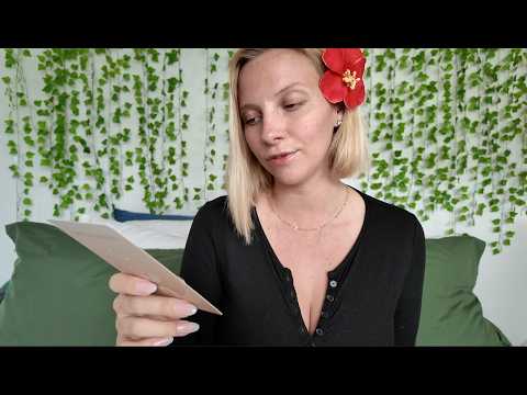 grounding volcanic energy - ASMR 🤎 crystal card reading