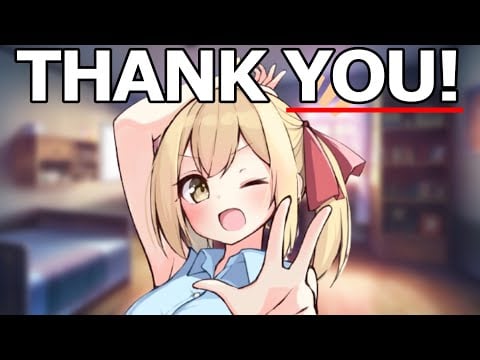 [ASMR] Thank You! (soft talking)