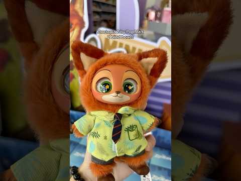 Unpacking 2 blind Zootopia boxes by POP MART 🦊 #asmr #asmrvideo #asmrsound #popmart #zootopia