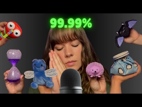 99.99% of you will sleep to this 1 hour ASMR (fast but not aggressive)