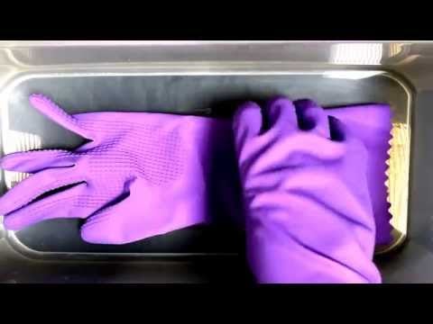 Rubber Gloves ♥ Gummy Balls & Water sounds [[ASMR]]