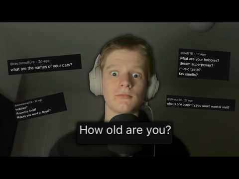 ASMR Answering YOUR Questions (1k Q&A)