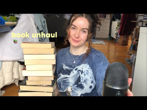 ASMR || Book unhaul📚 (fast tapping)