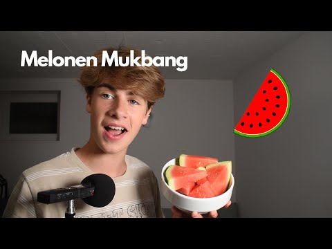 [ASMR] Melonen Mukbang 🍉| ASMR Basics | Deutsch