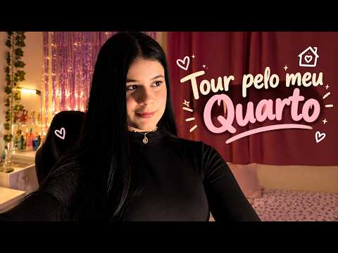 asmr tour pelo meu quarto