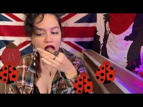 ASMR~ Eating the Bugs on Your Face | Guess Which Ones?