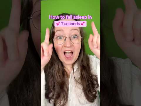 How to fall asleep in 7 seconds #asmr #asmrsounds #asmrrelax #asmrtingles #asmrsleep #relax