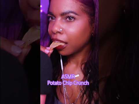 ASMR ✨ Potato Chip Crunch 😋 #asmr #asmrcrunch #asmrfood