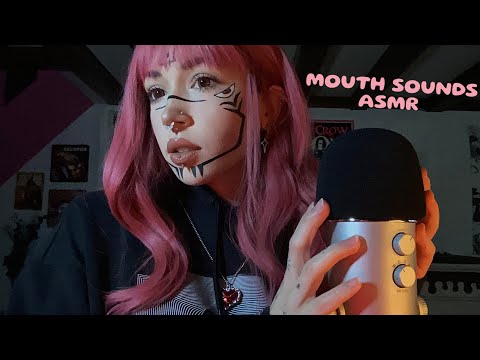 Wet & Dry Mouth Sounds ASMR | Tapping, Rambling, Whispering