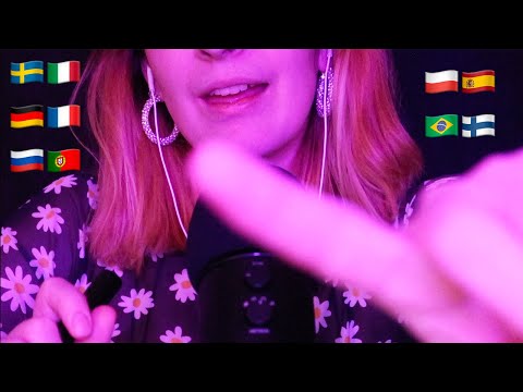 ASMR // COUNTING IN 10 DIFFERENT LANGUAGES 🌍 (1-100)