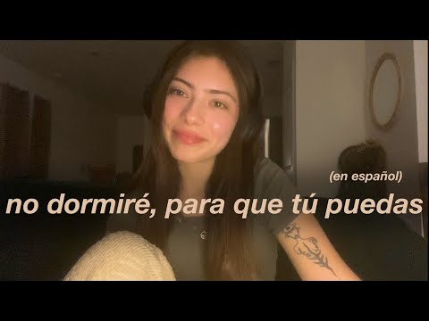 asmr | pulling an all nighter (en español)