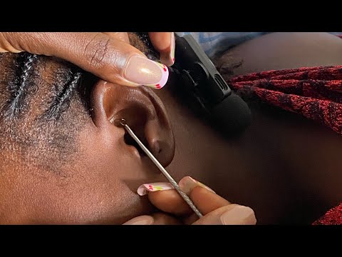 ASMR GENTLE EAR CLEANING WITH ALOT OF TINGLES