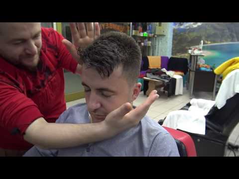 ASMR TURKISH MASSAGE (NECK CRACK )head massage=back massage=arm massage=face and ear massage