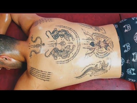 Relaxing Back Massage for Stress Relief ,Full Body Therapy & Deep Relaxation Techniques Sleep,Tattoo