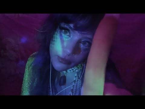 💤 CHAOTIC ASMR: Siren Saves You - Spit painting, humming, layered audio + more! (wlw ASMR)💤
