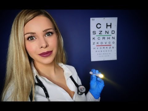 ASMR Doctor Cranial Nerve Examination