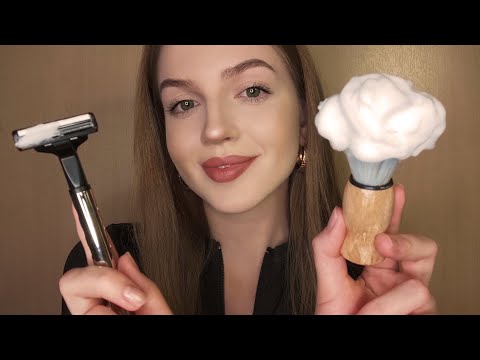 АСМР Бритье Бороды перед Службой в Армии • ASMR Barbershop. Personal Attention