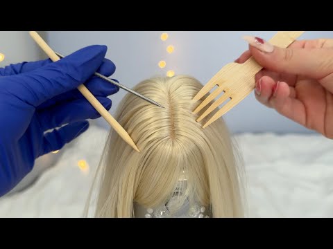 DEEP Scalp Inspection with Tools [ASMR]