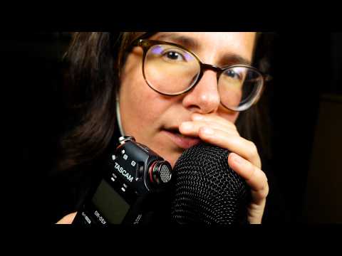 ASMR Wet Mouth Sounds Cupped 👄 Tascam vs. Blue Yeti