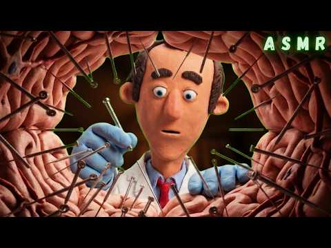 ASMR Acupuntura cerebral para dormir🧠 (Roleplay médico)