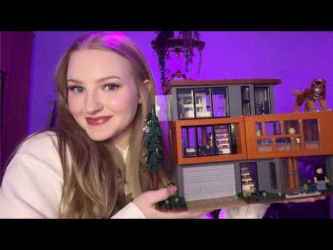 ASMR Birthday Haul + In-depth Tour of LEGO Twilight Cullen House