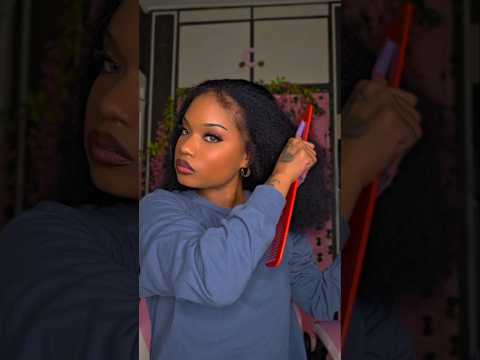 ASMR easy quick hairstyle 😳😱 #asmr #hairtok #hairstyle #fast