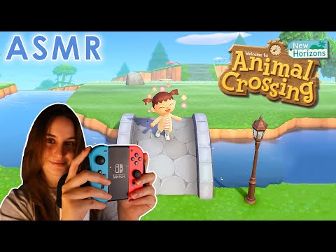 ASMR Jugando a ANIMAL CROSSING en español 🌴 | Tour por la Isla