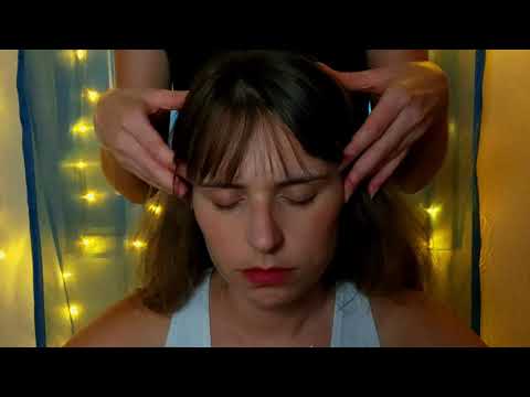 ASMR Fast Scratching on Scalp and Back with face and nape | Fast asmr - No Talking