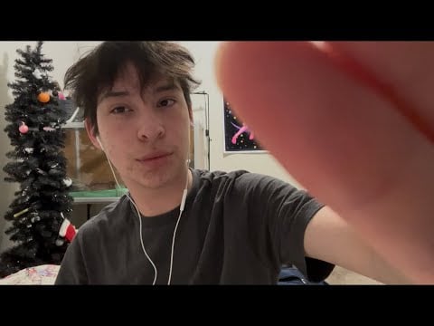 ASMR | lofi whispers and hand movements 