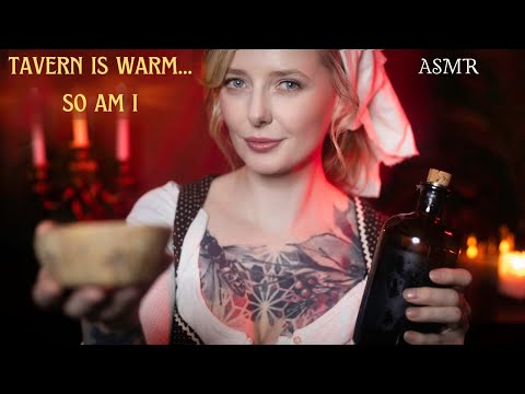 Tavern Wench Flirts with You | Medieval ASMR Roleplay (Sleep & Tingles)