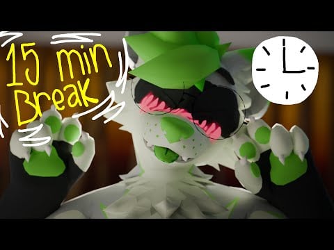 [Furry ASMR] Take a brisk 15 minutes for some crisp mouth sounds! | Tingly | New mic | Break | Short