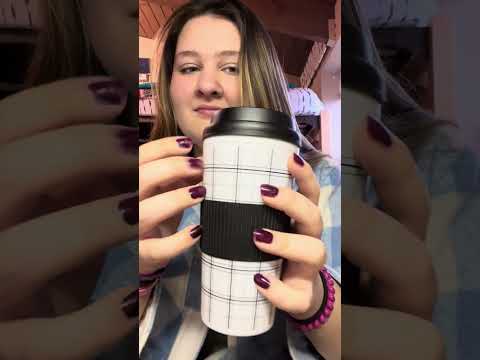 Early Morning Tapping!tinglewithme #asmr #tingles #asmrfood #foodsounds #tingly