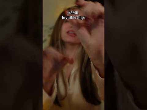 Invisible clips for your hair #asmr