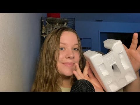 ASMR Styrofoam Triggers are Underrated (Fast and Aggressive)