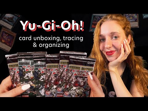 TCG ASMR | Yu-Gi-Oh💥Card Opening, Tracing, Whispering (German)