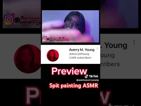 #asmr #tinglysounds #spitpainting