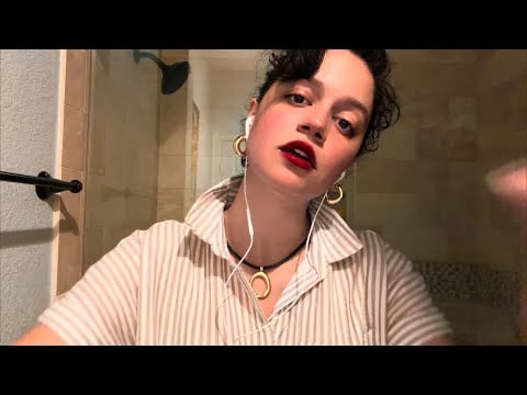 ASMR~ Not Overtly Nice Stylist Cuts Your Hair for a Date