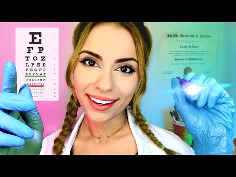 [ASMR] Cranial Nerve Exam 👩‍⚕️ Medical Exam Roleplay 🌿