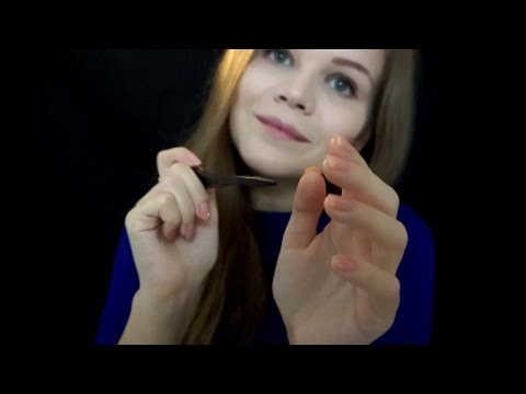 ASMR | Scalp Check and Massage | Inaudible Unintelligible Whispering | Binaural