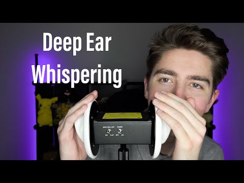 ASMR for Sleep | Relaxing Sensitive Ear-to-Ear Whispering on 3Dio