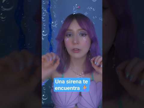 ⭐Una sirena te cuida con ASMR suave y maquillaje etéreo de @flowerknows 💜
